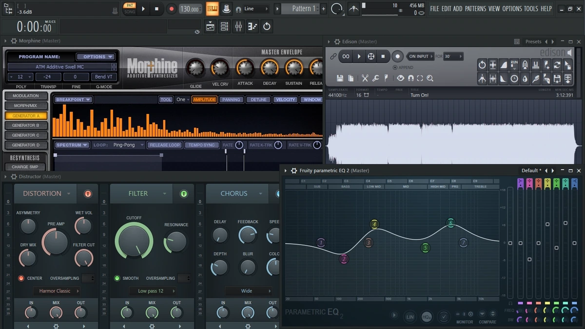 Создание музыки любого стиля FL Studio Producer Edition 24.1.1.4285 - All Plugins Edition + Addons (x64) RePack by KpoJIuK — изображение 3