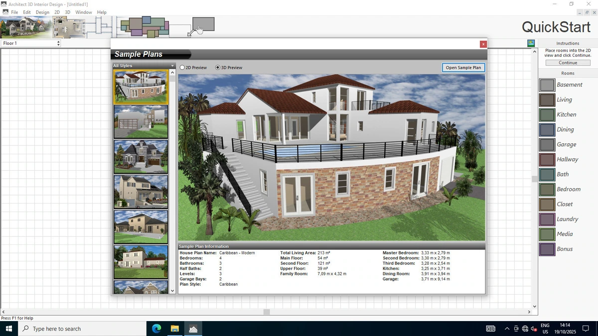 Avanquest Architect 3D Interior Design 20.0.0.1036 — изображение 3