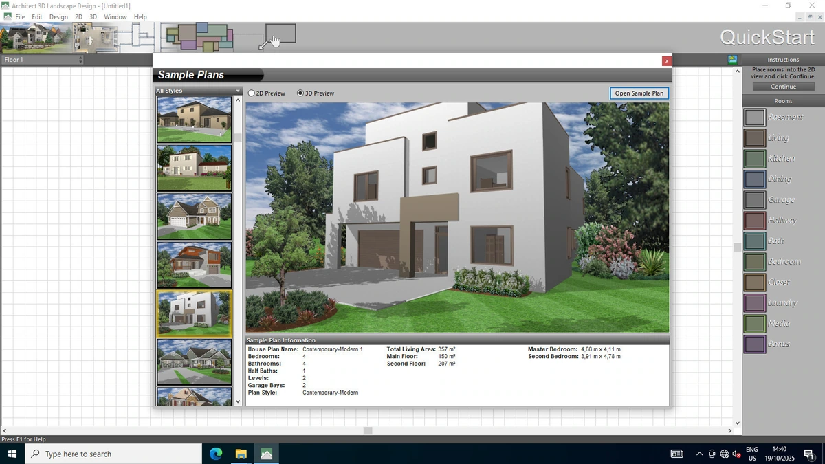 Avanquest Architect 3D Landscape Design 20.0.0.1036 — изображение 3