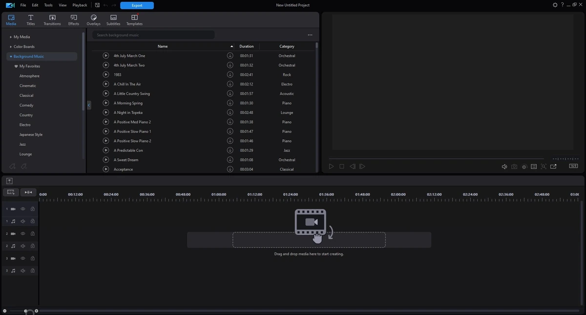 Создание профессионального видео - CyberLink PowerDirector Ultimate 22.0.2323.0 (x64) Portable by 7997 — изображение 3