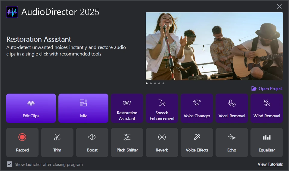 Создание саундтреков CyberLink AudioDirector Ultra 2025 15.3.5119.0 — изображение 3