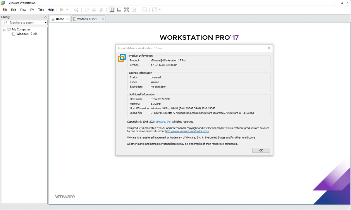 Создание виртуальных ПК - VMware Workstation 17 Pro 17.5.1 Build 23298084 RePack by KpoJIuK — изображение 3