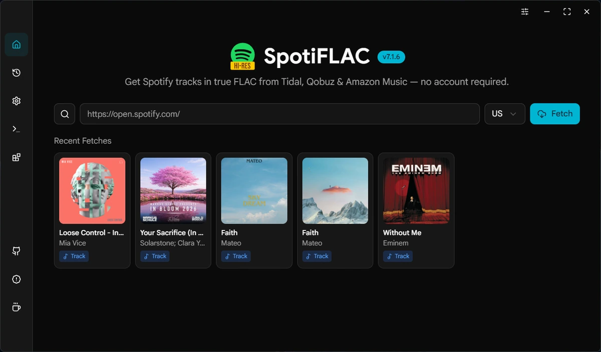 SpotiFLAC 7.1.6 Portable — изображение 3