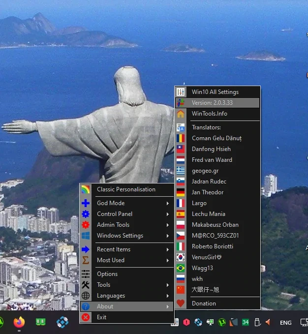 Сстемные настройки Win10 All Settings 2.0.3.33 (x64) Portable — изображение 3