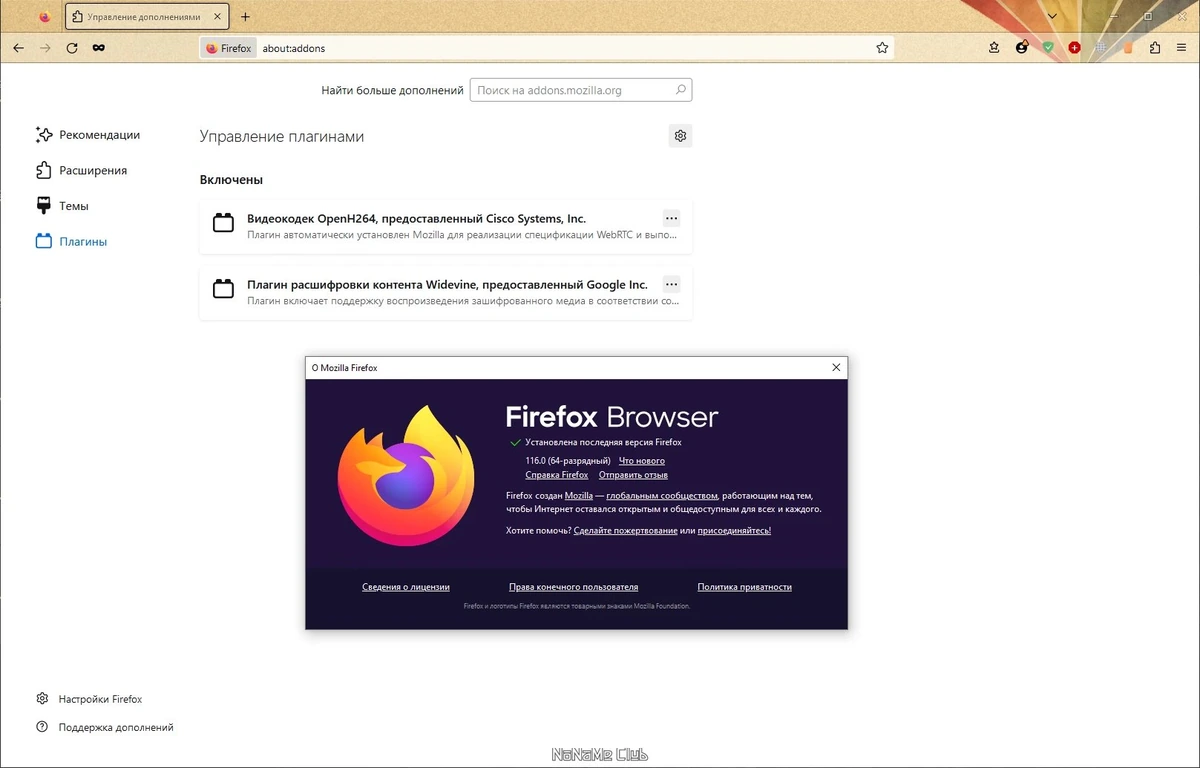 Стабильный интернет браузер - Firefox Browser 116.0 by PortableApps — изображение 3