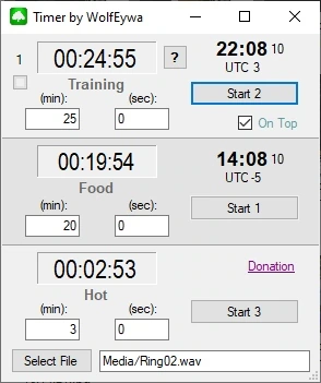 Таймер для Windows Timer by WolfEywa 1.1 — изображение 3