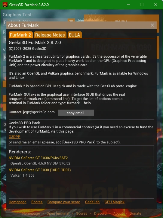 Тестирование видеокарт FurMark 2.8.2.0 + Portable — изображение 3