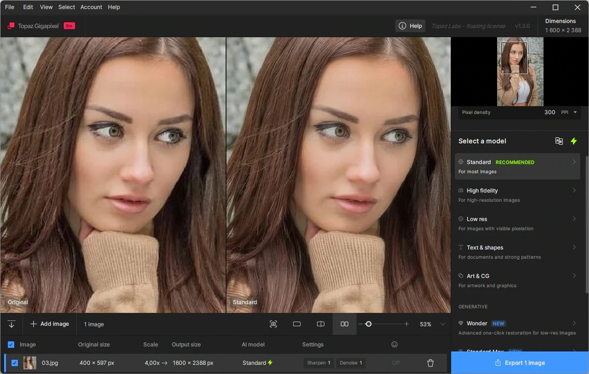 Topaz Gigapixel 1.3.0 by KpoJIuK — изображение 3