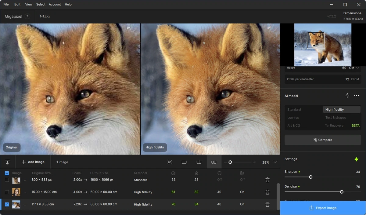 Topaz Gigapixel AI 7.2.2 Полная + Портативная версии by elchupacabra — изображение 3