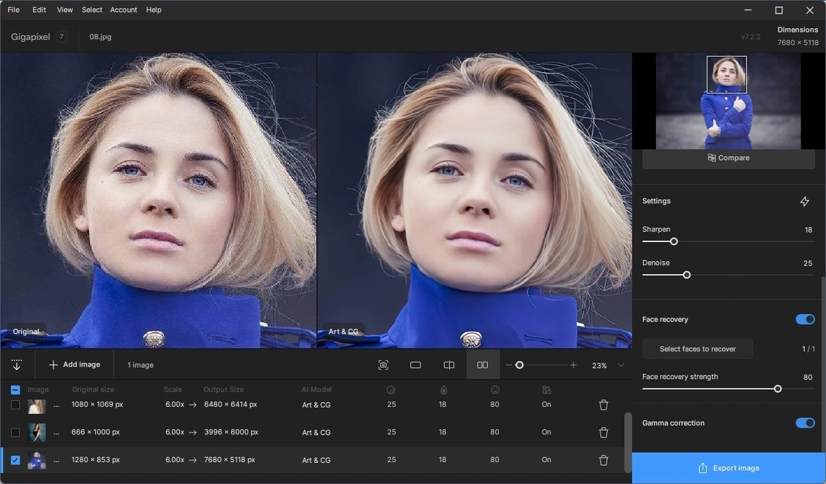 Topaz Gigapixel AI 7.2.2 (x64) + All Models Portable by FC Portables — изображение 3