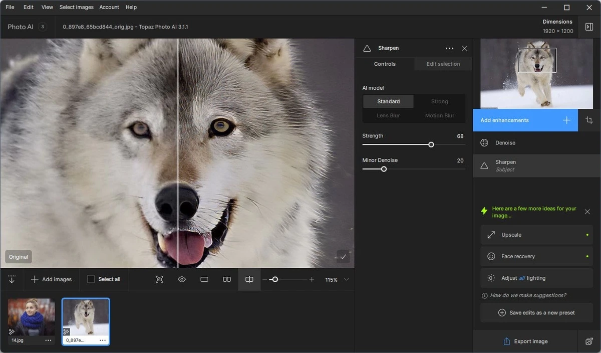 Topaz Photo AI 3.1.1 (x64) Portable by 7997 — изображение 3
