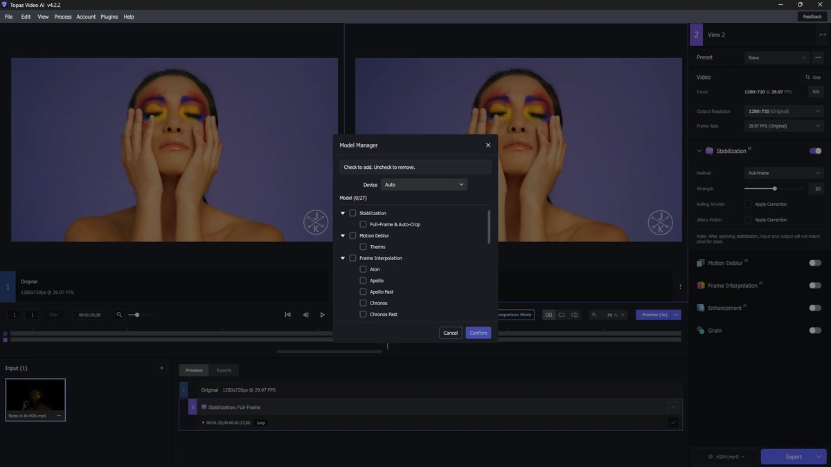 Topaz Video AI 4.2.2 (x64) RePack by KpoJIuK — изображение 3