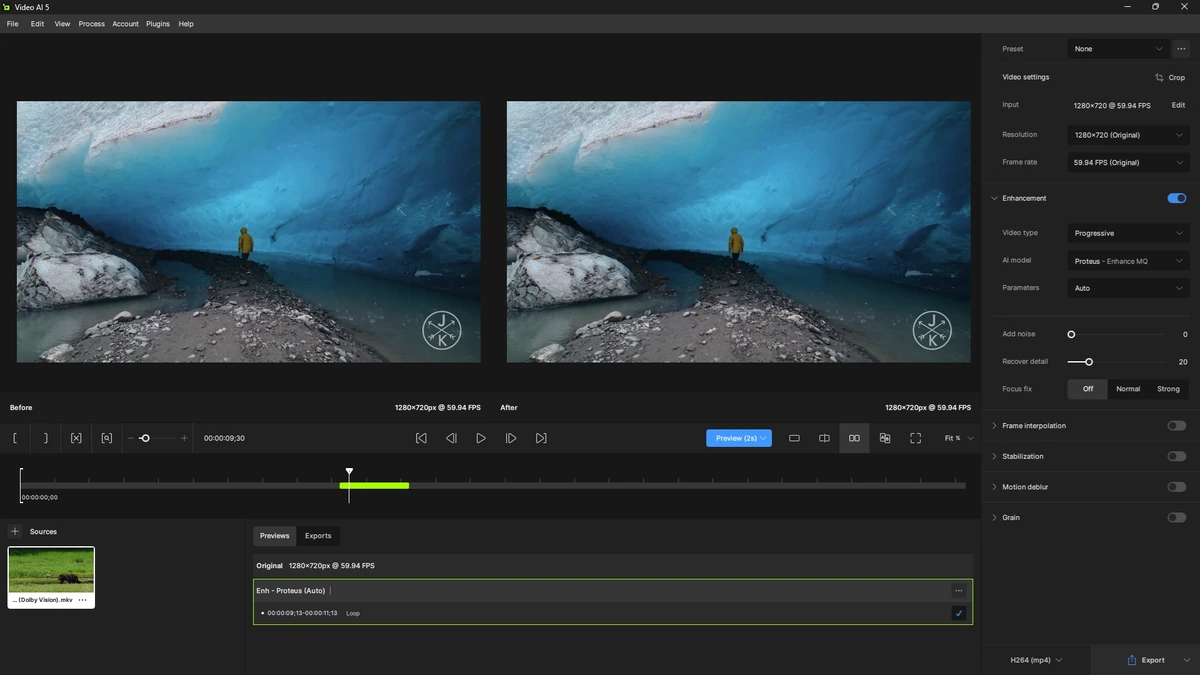 Topaz Video AI 5.0.3 Полная + Портативная версии by elchupacabra — изображение 3