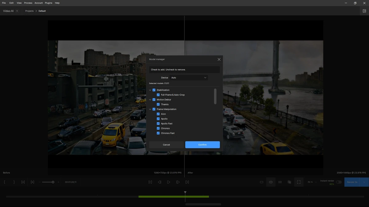 Topaz Video AI 5.1.2 — изображение 3