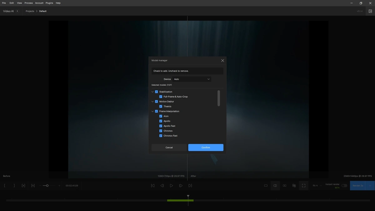 Topaz Video AI 5.1.4 (x64) RePack by KpoJIuK — изображение 3