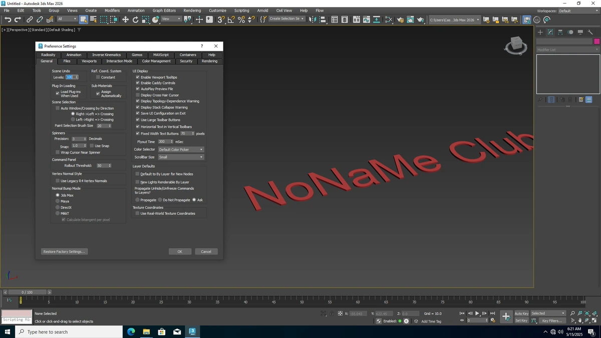 Трехмерное пректирование Autodesk 3ds Max 2026 (28.0.0.4098) — изображение 3