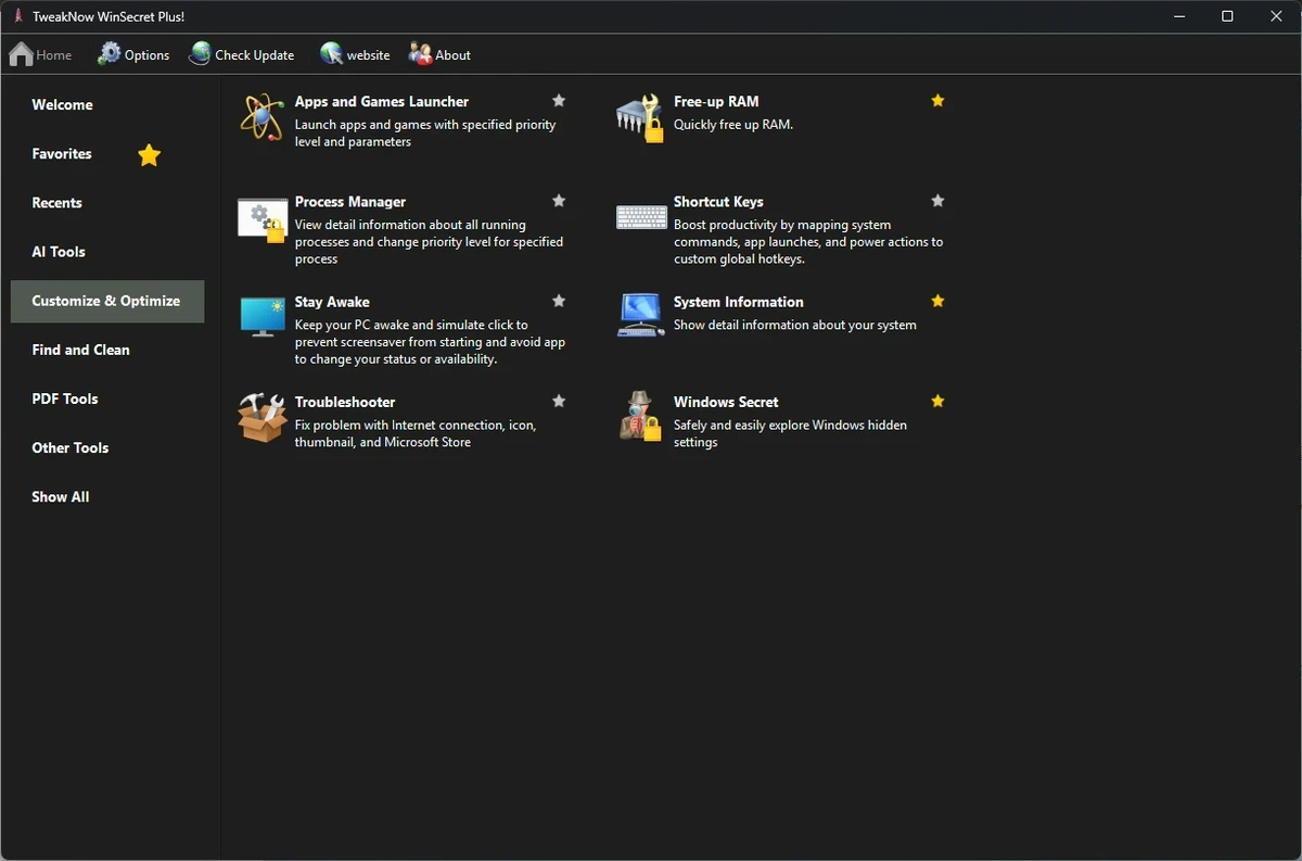 Настройка Windows TweakNow WinSecret Plus! 9.3.6 by elchupacabra — изображение 3