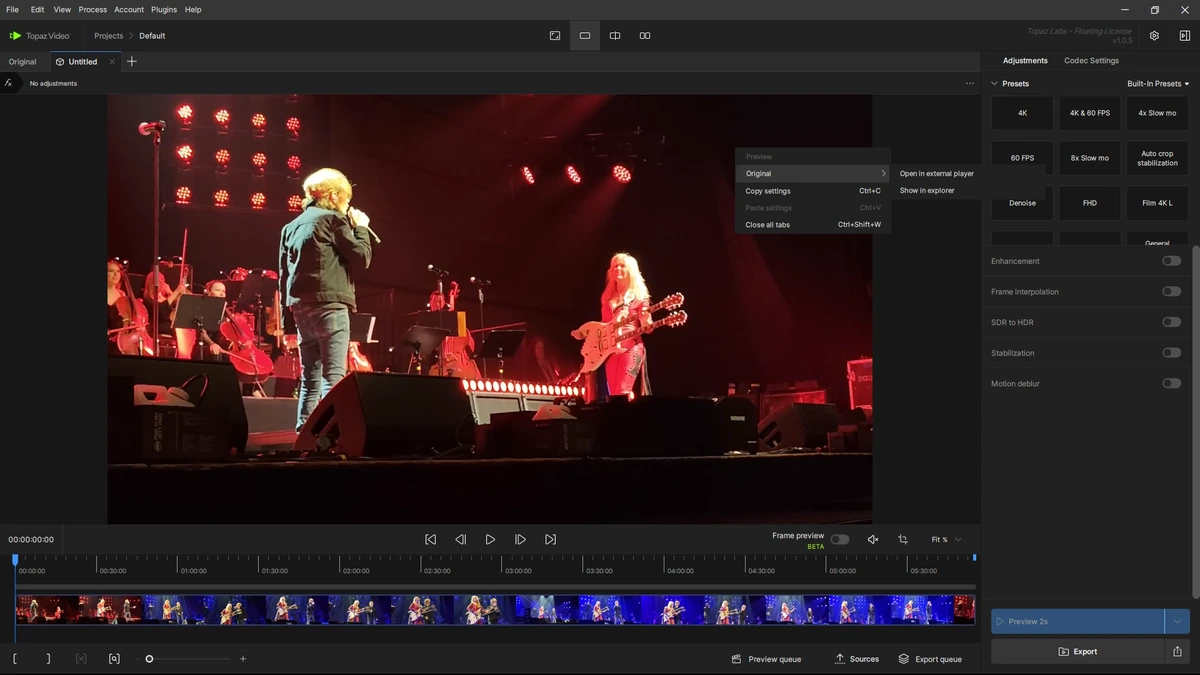 Улучшение видеофайлов Topaz Video 1.0.5 RC by elchupacabra — изображение 3
