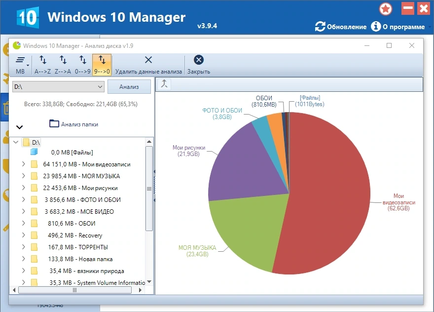 Устранение неисправностей Windows - Windows 10 Manager 3.9.4 Полная + Портативная версии by KpoJIuK — изображение 3