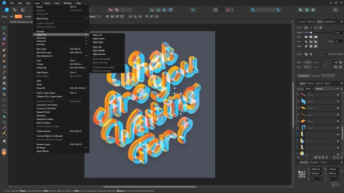 Векторный графический дизайн Serif Affinity Designer 2.5.6.2887 by elchupacabra — изображение 3