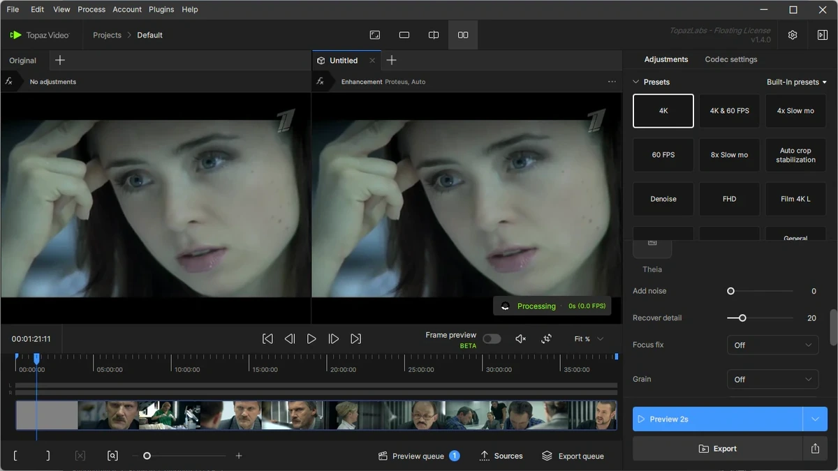Видеообработчик Topaz Video 1.4.0 by elchupacabra — изображение 3