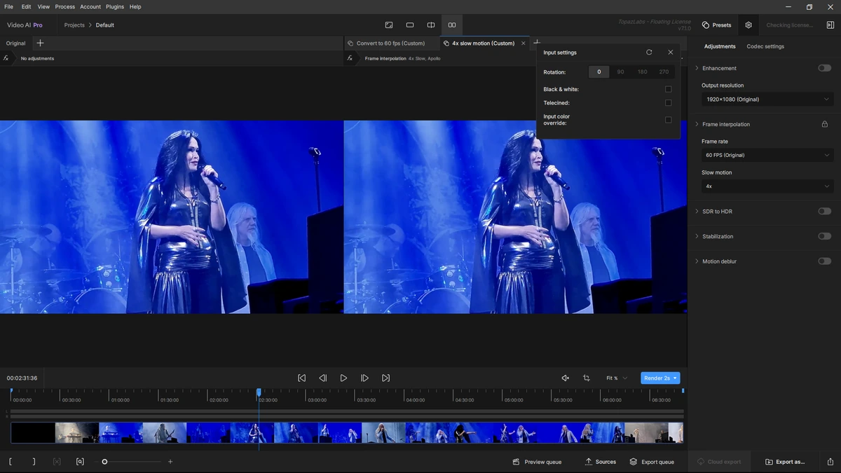 Видеоредактор Topaz Video AI 7.1.0 by elchupacabra — изображение 3