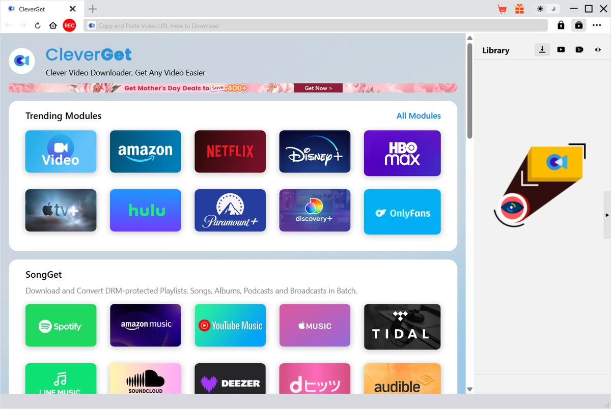Видеозагрузчик CleverGet 26.0.0 — изображение 3