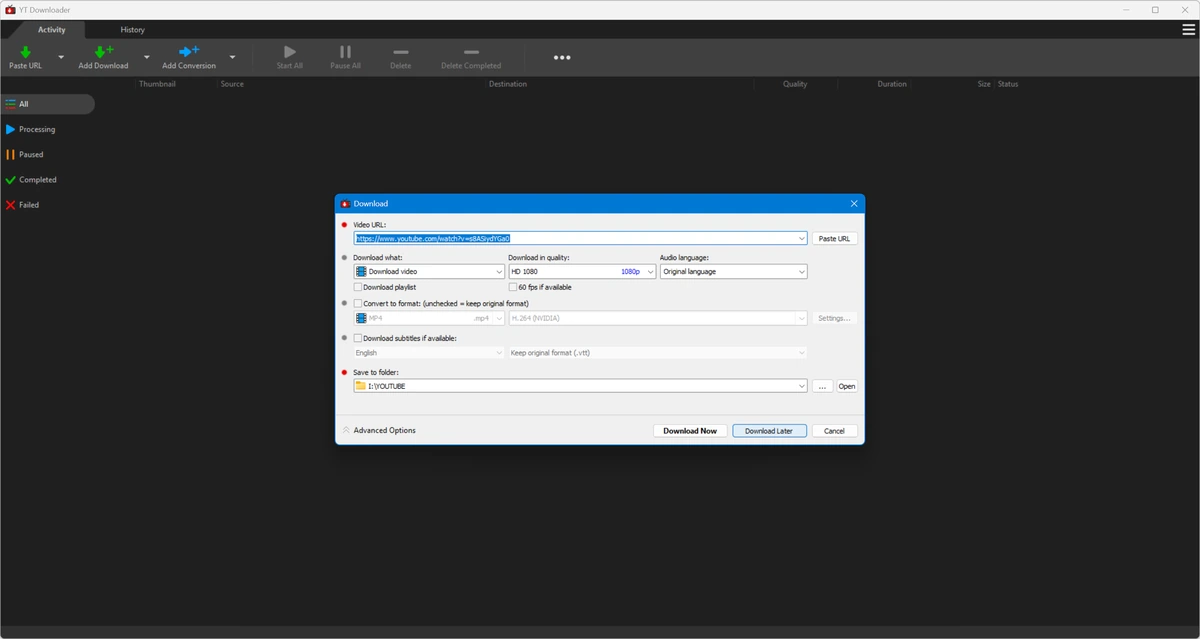 Видеозагрузчик с популярных сервисов YT Downloader 10.6.6 — изображение 3