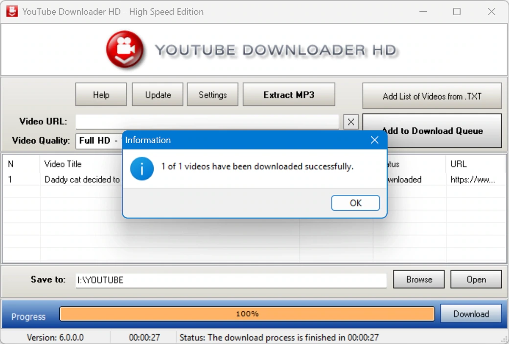 Видеозагрузчик Youtube Downloader HD 6.0.0.0 + Portable — изображение 3