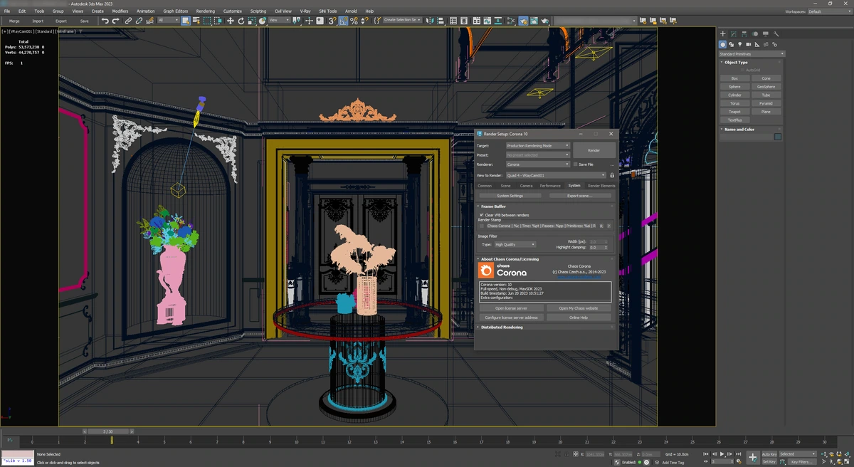 Визуализатор Corona Renderer 10.0 for 3ds Max 2016-2024 — изображение 3