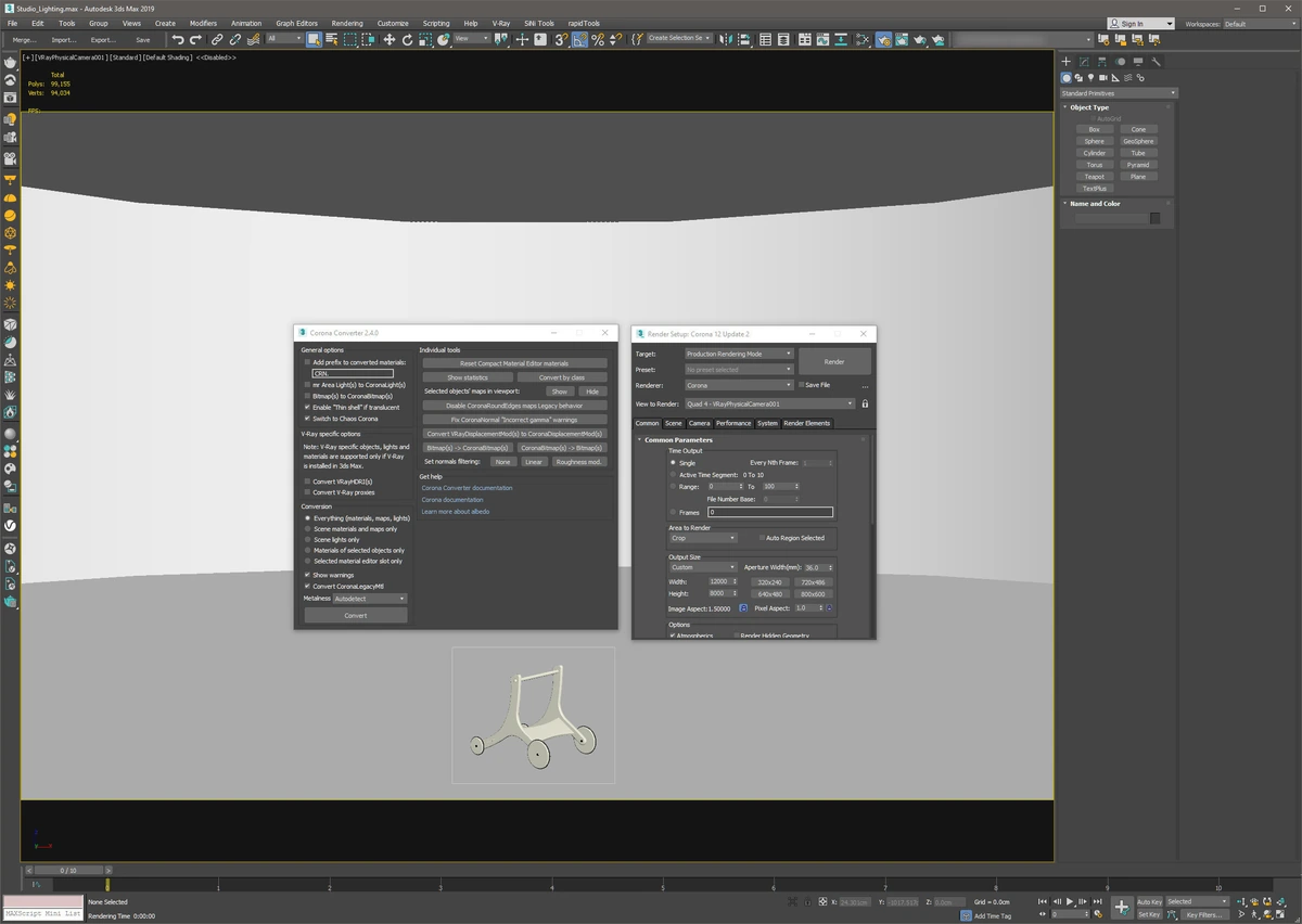 Визуализатор для 3ds Max Corona Renderer 12 update 2 for 3ds Max 2016-2025 — изображение 3