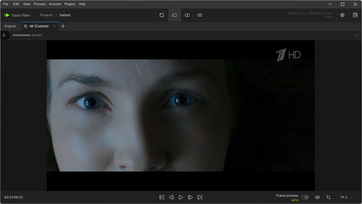 Восстановление видео Topaz Video 1.0.4 — изображение 3