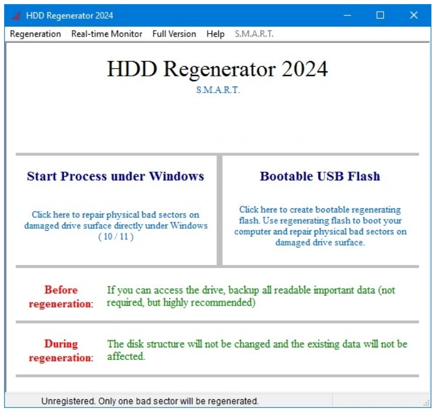 Восстановление жестких дисков HDD Regenerator 2024 — изображение 3