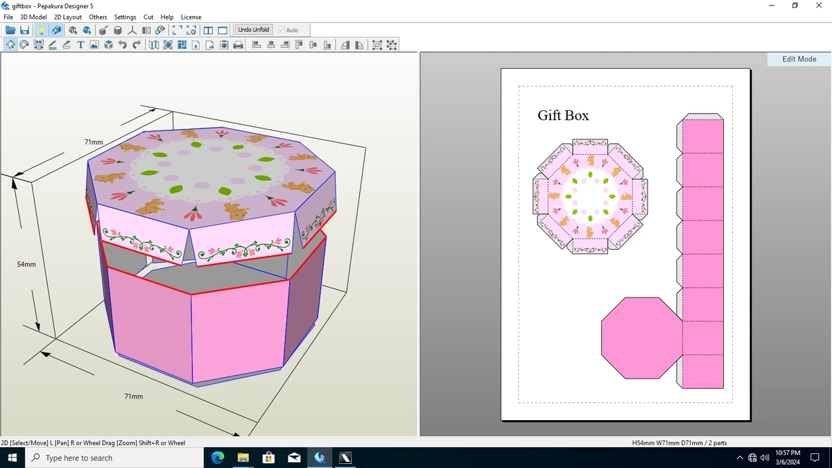 Выкройки для бумажных моделей - Pepakura Designer 5.0.19 — изображение 3