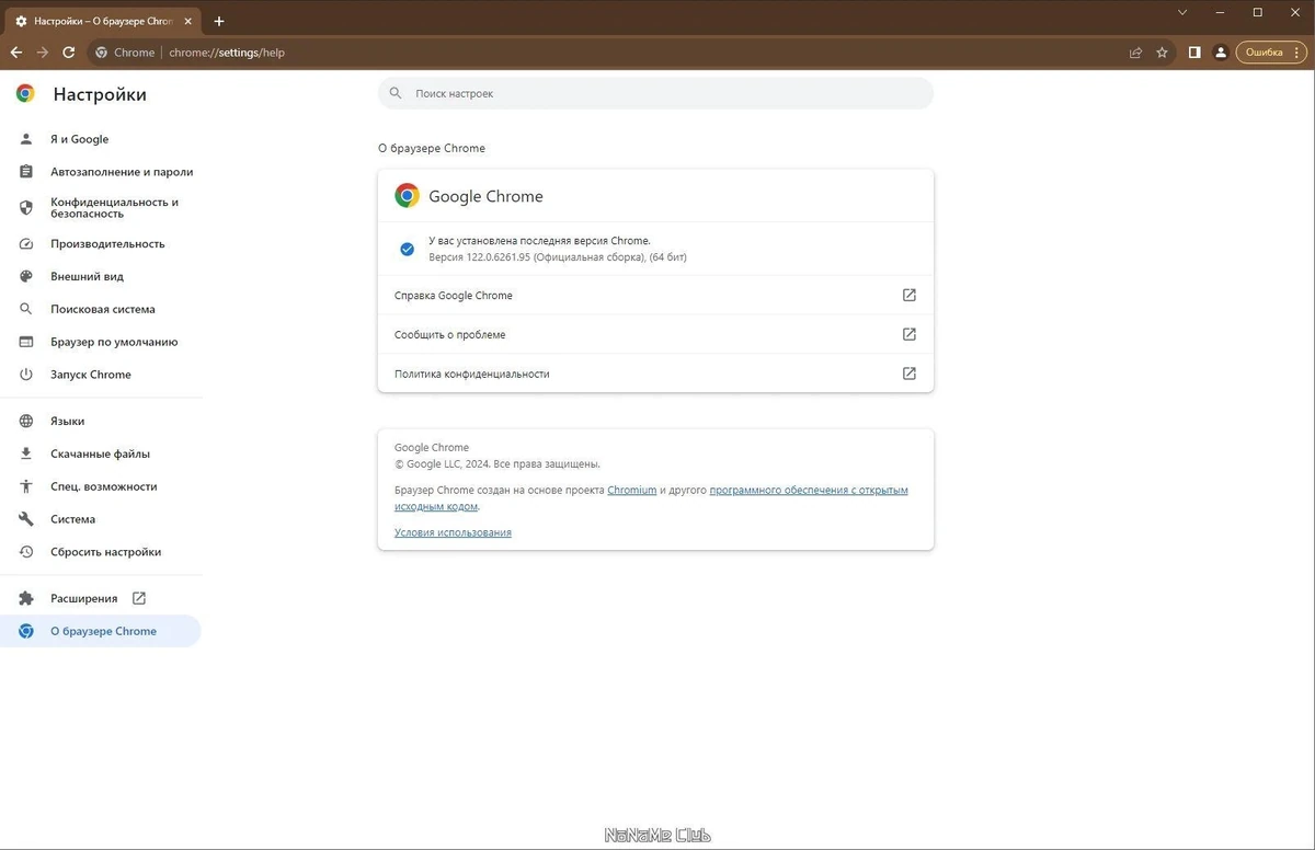 Безопасный портативный браузер - Google Chrome 122.0.6261.95 Portable by Cento8 — изображение 3