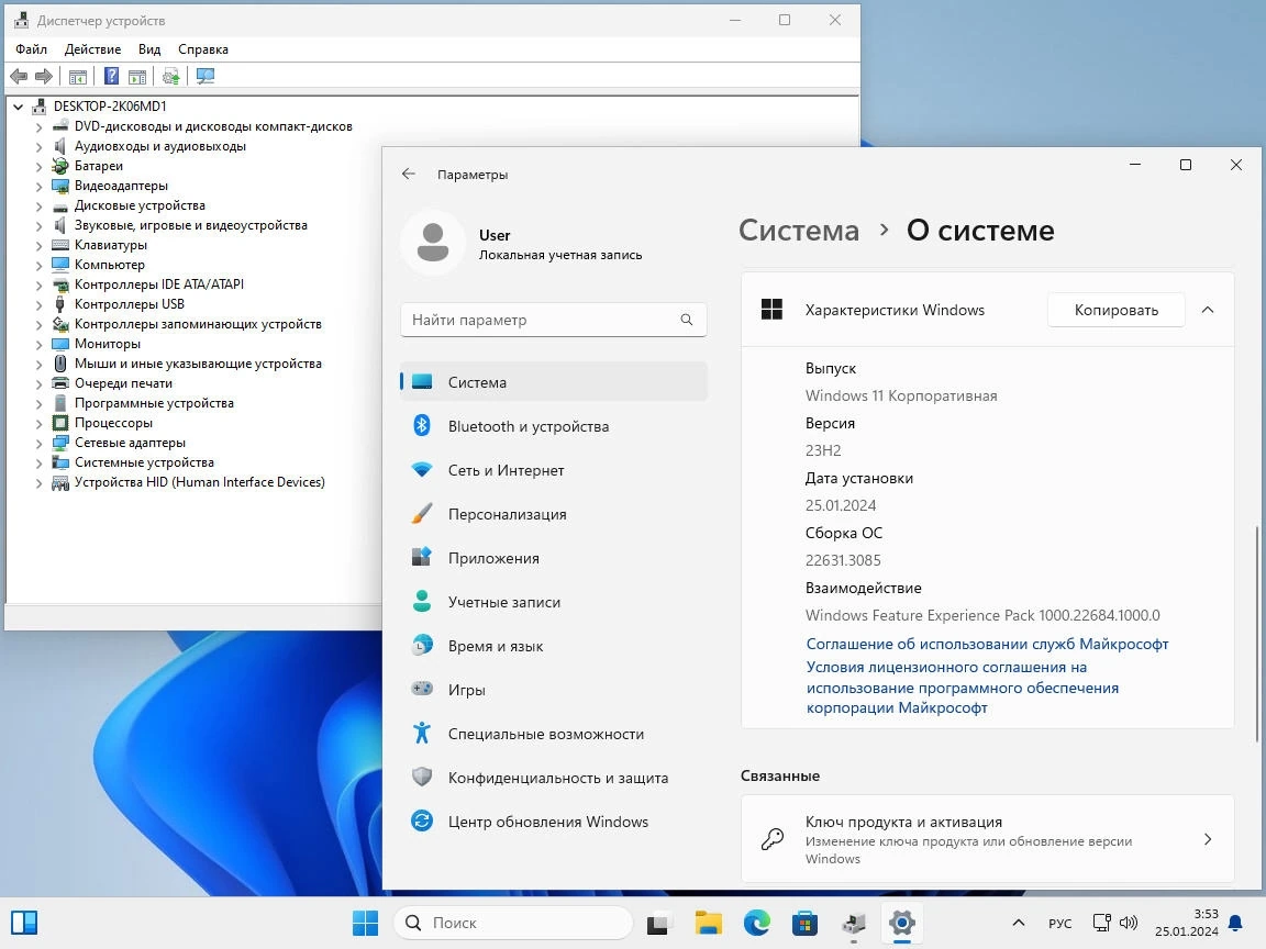 Windows 11 (v23H2) RUS-ENG -28in1- HWID-act (AIO) by m0nkrus — изображение 3