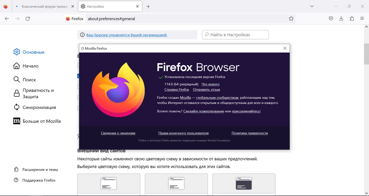 Браузер Firefox Browser 114.0.0 — изображение 3
