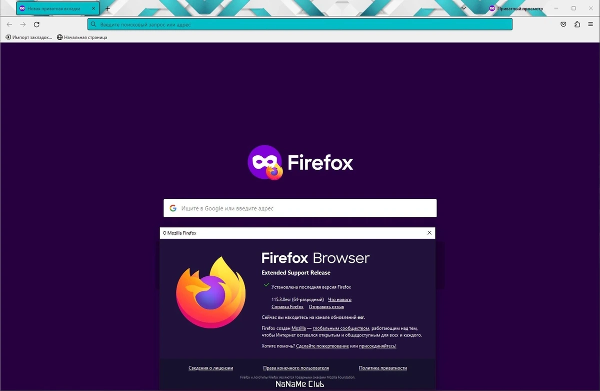 Браузер нового поколения - Firefox Browser ESR 115.3.0 Portable by PortableApps — изображение 3