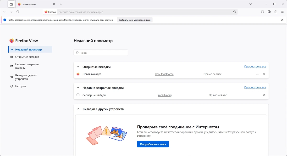 Быстрый браузер Firefox Browser 135.0.1 by PortableApps — изображение 3