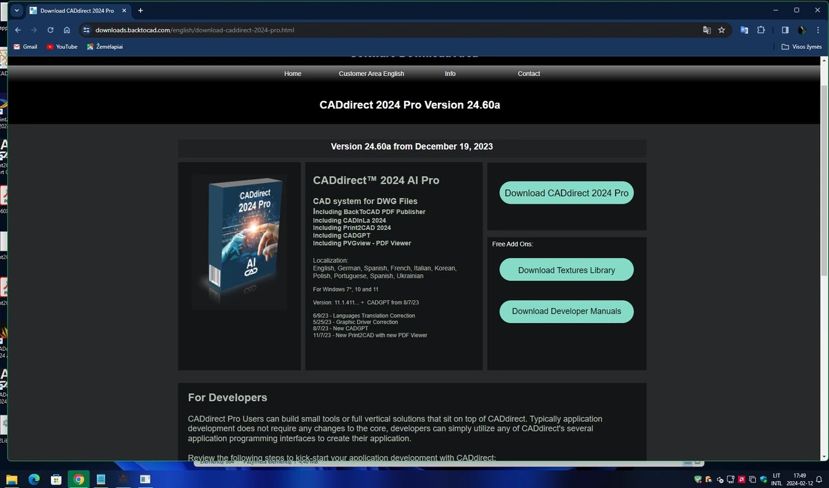 CADdirect 2024 AI Pro v24.60a [MrSzzS] — изображение 3