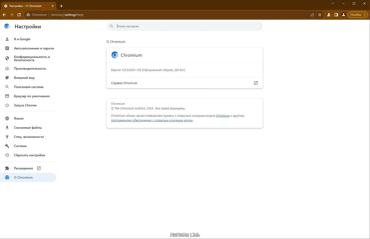 Chromium 122.0.6261.129 + Portable — изображение 3