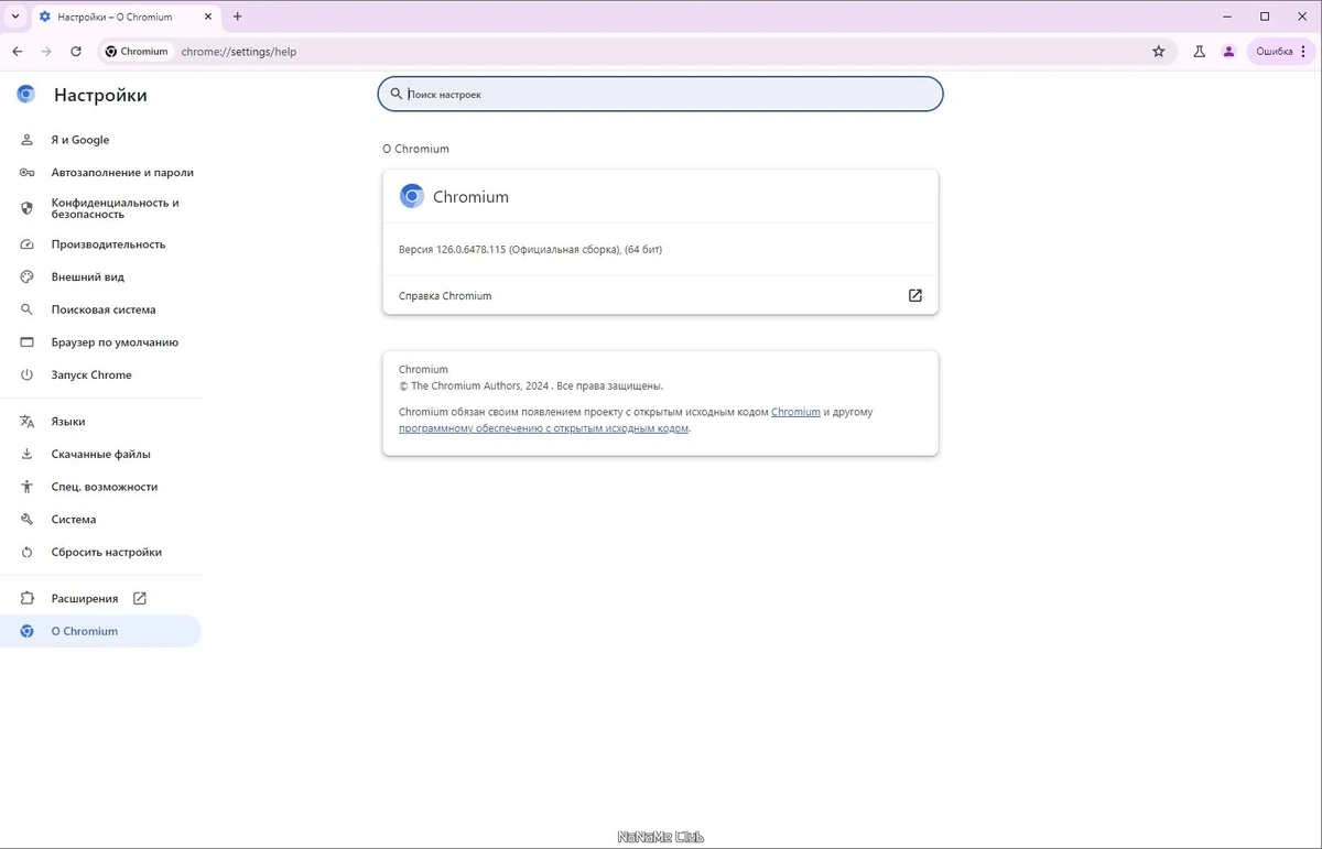 Chromium 126.0.6478.115 + Portable — изображение 3