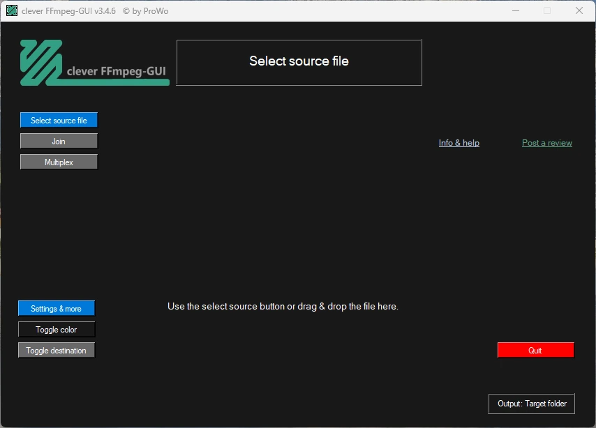 clever FFmpeg-GUI 3.4.6 Portable — изображение 3