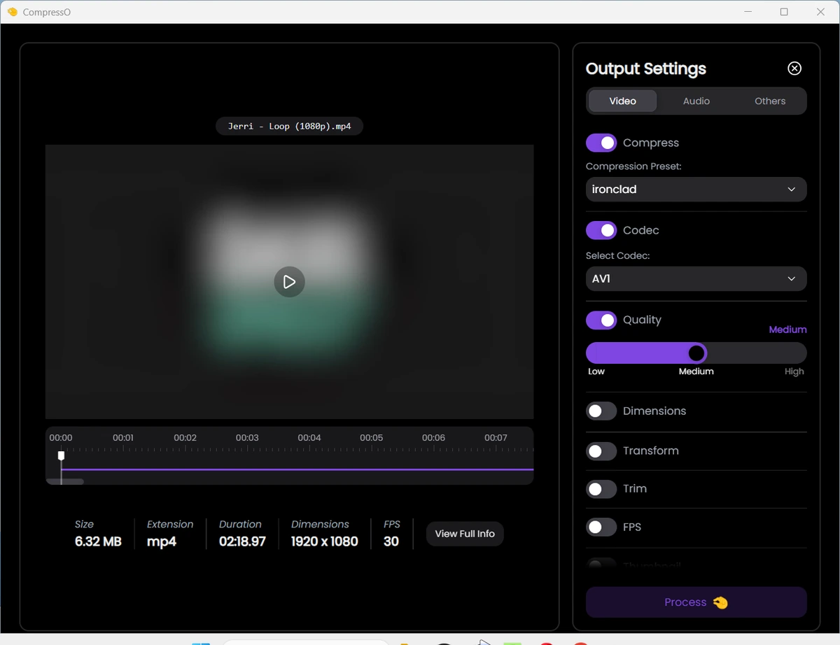 CompressO 2.1.0 — изображение 3