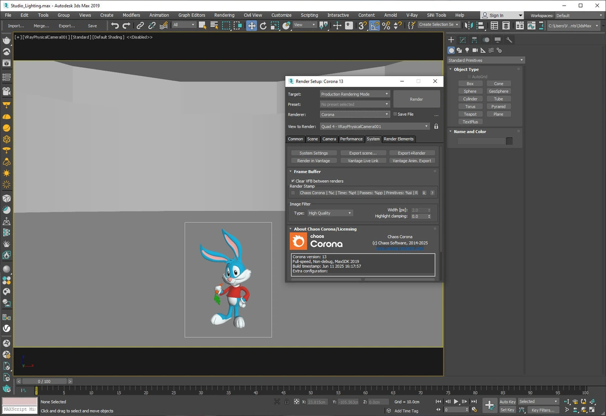 Популярный визуализатор Corona Renderer 13 for 3ds Max 2016-2026 — изображение 3