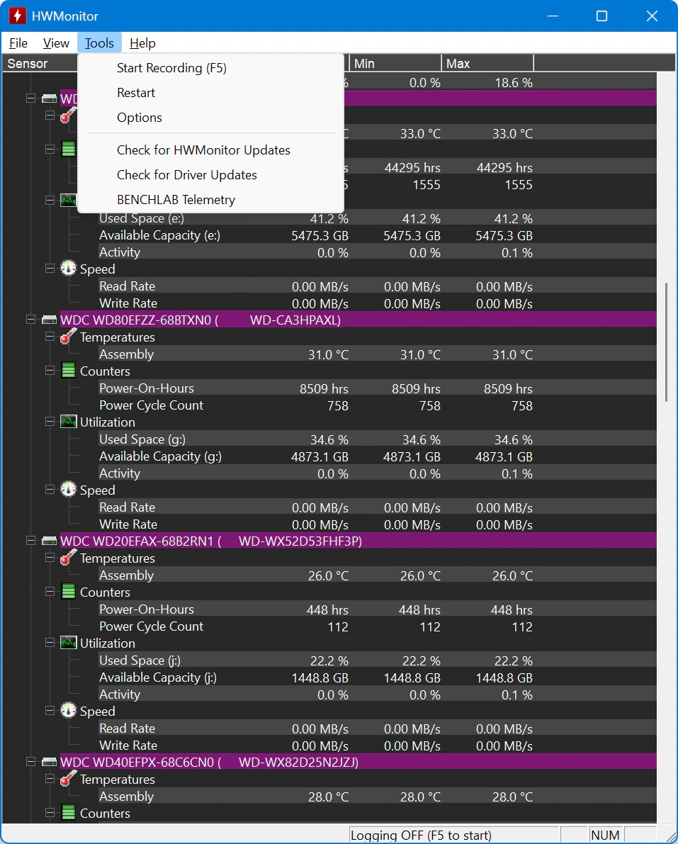 CPUID HWMonitor для ПК 1.66 + Portable — изображение 3