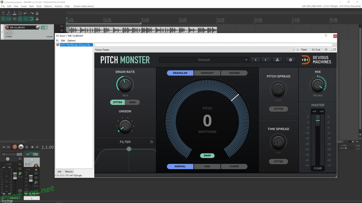 Devious Machines - Pitch Monster 1.2.3 VST, VST3, AAX (x86/x64) — изображение 3