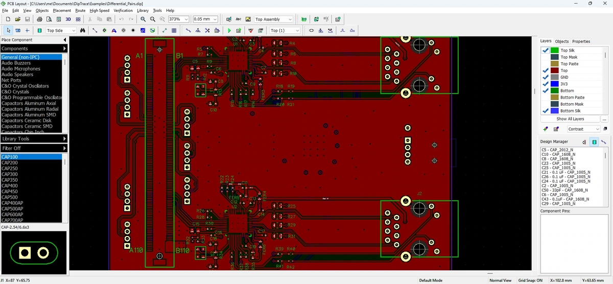 Проектирование печатных плат DipTrace 5.1.0 + 3D Models — изображение 3