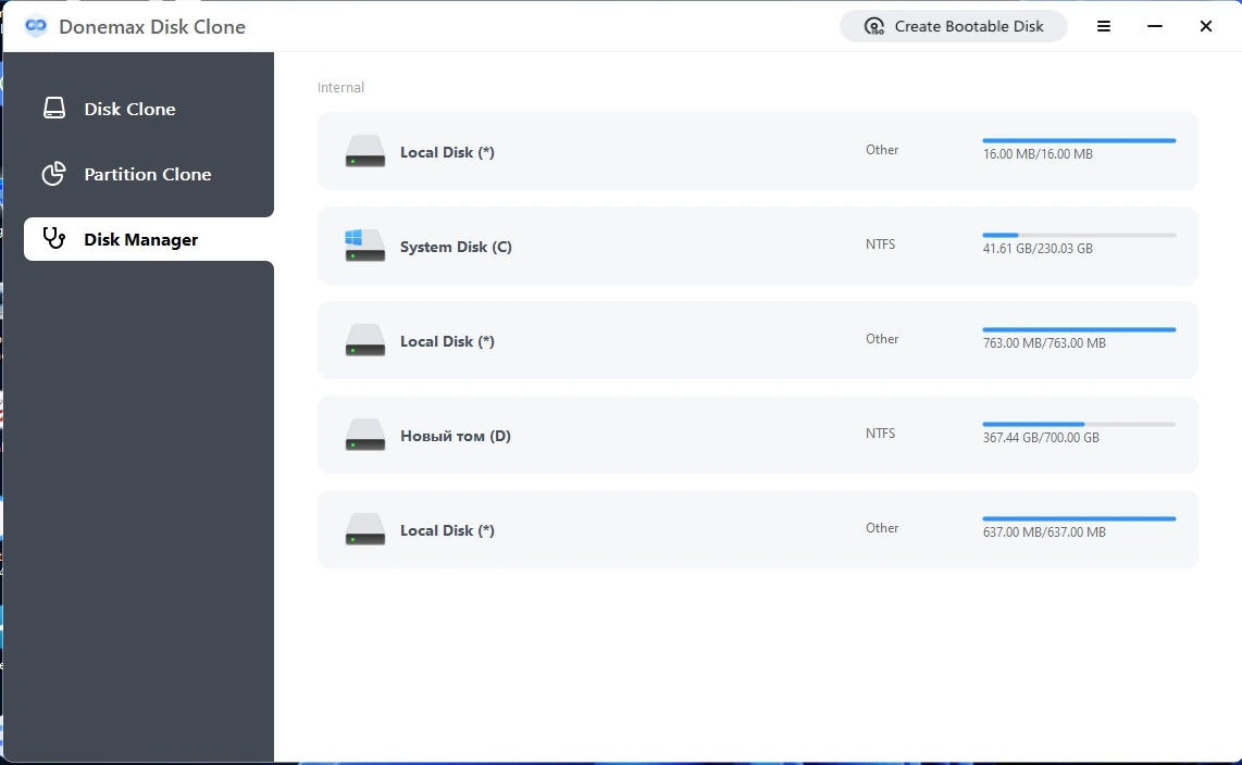 Donemax Disk Clone 2.1 — изображение 3