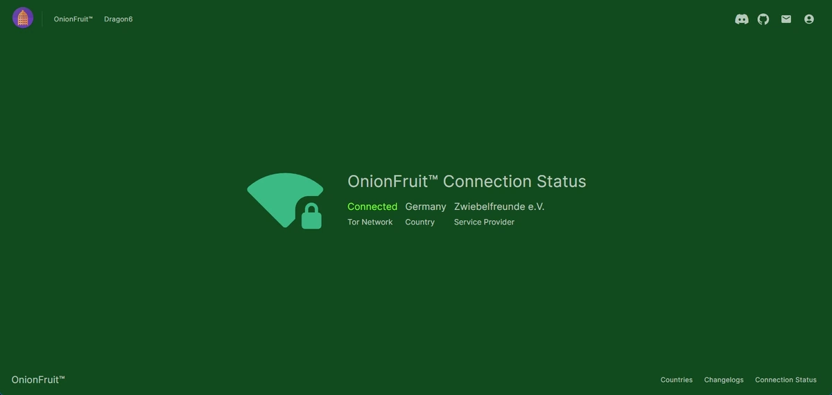 Доступ к сети Тор OnionFruit Connect 2023.1223 — изображение 3